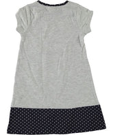 Rochita casual de vara, Teddy, bumbac, crem